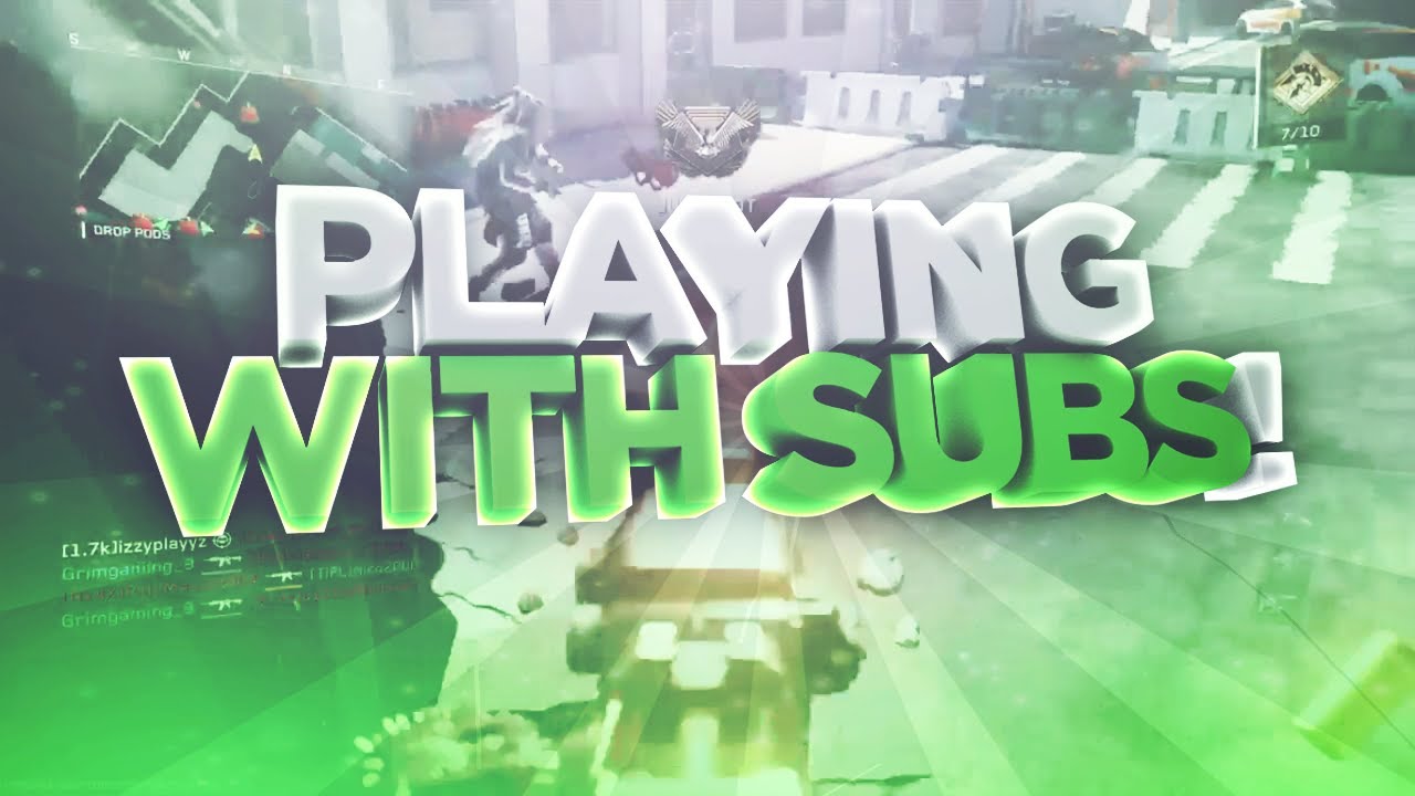 SUB SUNDAY/MONDAY!!! COME JOIN!!!!!! - YouTube