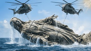Unbelievable Restoration 700 Year Old Colossal Virgin Mary Pulled From Deep Sea