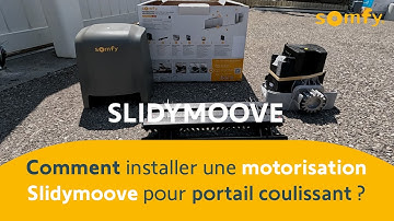 Slidymoove, comment installer une motorisation pour portail coulissant | Somfy