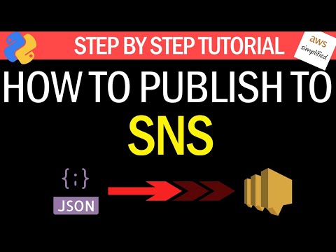 How to Publish to SNS Topic in 6 minutes  (using Python)