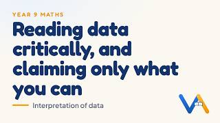 Reading data critically, and claiming only what you can | Year 9 Maths (NZ Curriculum)