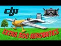 Dji extra 300 aerobatic flight head tracking