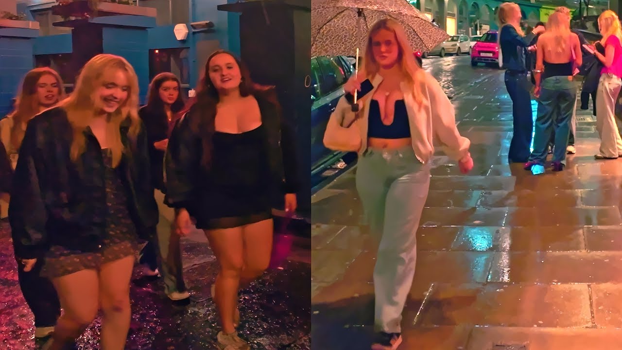 🔥 ГОРЯЧИЕ ШОТЛАНДСКИЕ ДЕВУШКИ, НОЧНАЯ ЖИЗНЬ В ЭДИНБУРГЕ, ШОТЛАНДИЯ