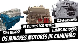 Os MAIORES motores de CAMINHÃO do MUNDO!