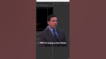 POV: Me Learning Nuke #nukecompositing #vfx #vfxlife