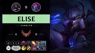 Elise Jungle vs Evelynn - KR Grandmaster Patch 14.9