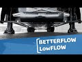 Montage der BETTERFLOW Unterbodenverkleidung LowFLOW