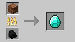 КАК ПРЕВРАТИТЬ БЛОК ЗЕМЛИ В АЛМАЗ В МАЙНКРАФТ ? ПОЛУЧИТЬ СЕКРЕТНЫЕ ПРЕДМЕТЫ В MINECRAFT ЗАЩИТА НУБА