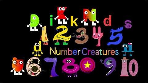 Number Creatures Logo Bloopers Part 4 - Takes 76-85 | CBBC Fan