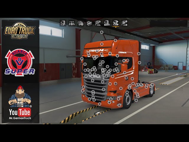 ETS2 v1.45] Scania MegaMod (P,G,R,4er,Longline and more) 