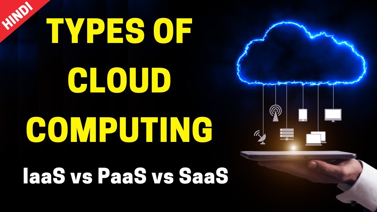 Types of Cloud Computing | IaaS vs PaaS vs SaaS Explained in Hindi ...