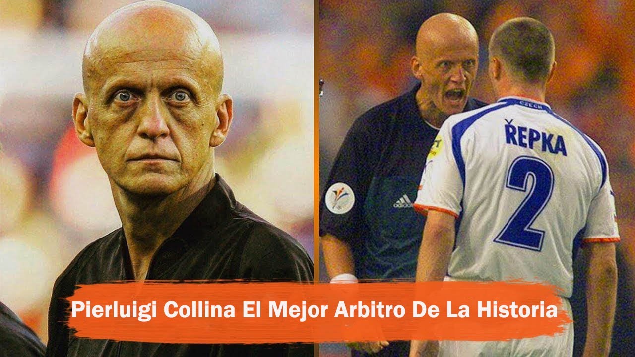 Pierluigi Collina el Mejor Arbitro de la Histroia del Futbol | Collina