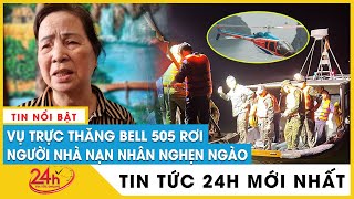 Cập nhật vụ máy bay rơi trên vịnh Hạ Long: Chuyến du lịch mừng sinh nhật hóa thảm kịch | TV24h