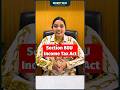 Section 80U | Income Tax Act | #tax #incometaxact #section80u #shorts #ytshorts #bizfoc