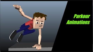 Parkour 3D Animation Process