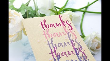 Unity Quick Tip: Clean & Simple Ombre Stamped Effect