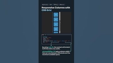 Fully Responsive Columns sing CSS Grid  #programming #freecodecamp #webdev