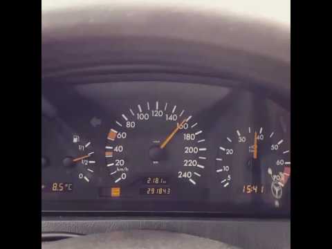 Mercedes-Benz W202 cclass c-classe speed/suret 190 km/h