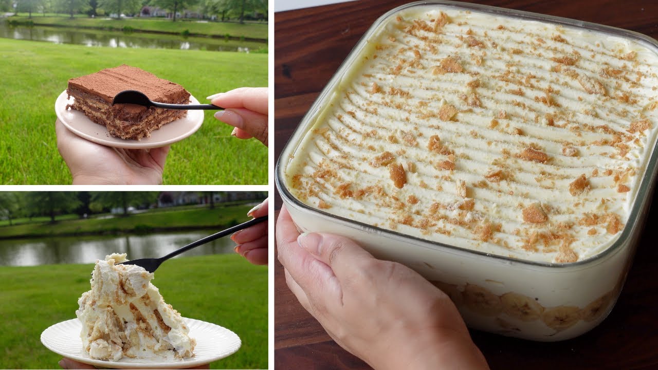 أجمل حلويات باردة للصيف هتجربوها.. تتحضر في دقايق وطعمها يهون الحر 🤒