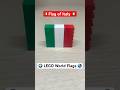 LEGO Flag of Italy 🇮🇹 | Bandiera d’Italia | U-20 World Cup Energy! ⚽ #shorts
