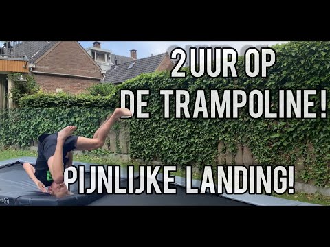 2 UUR OP DE TRAMPOLINE BLIJVEN! + eerste cody!