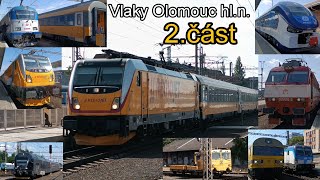 Vlaky Olomouc hl.n. (2.část) 27.7.2023