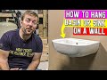 HOW TO FIX A SINK OR BASIN TO A WALL - SinkFix review