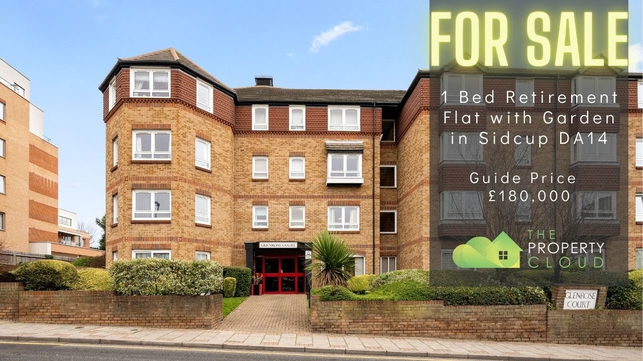 1 Bedroom Ground Floor Retirement Flat Glenrose Court Sidcup