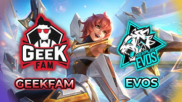 Geekfam vs EVOS Game 1 - MPL ID S12 Mobile Legends