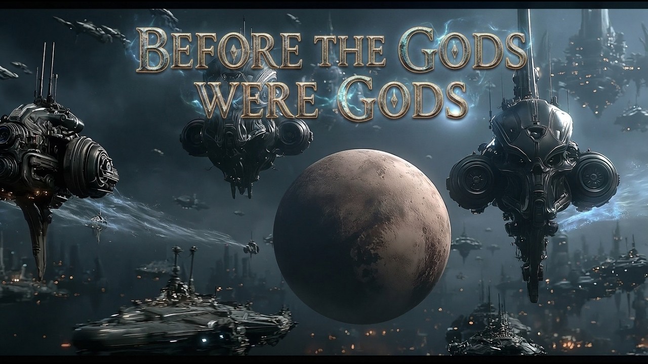 "Before the Gods Were Gods" AI Short Film space universe sci-fi 4K