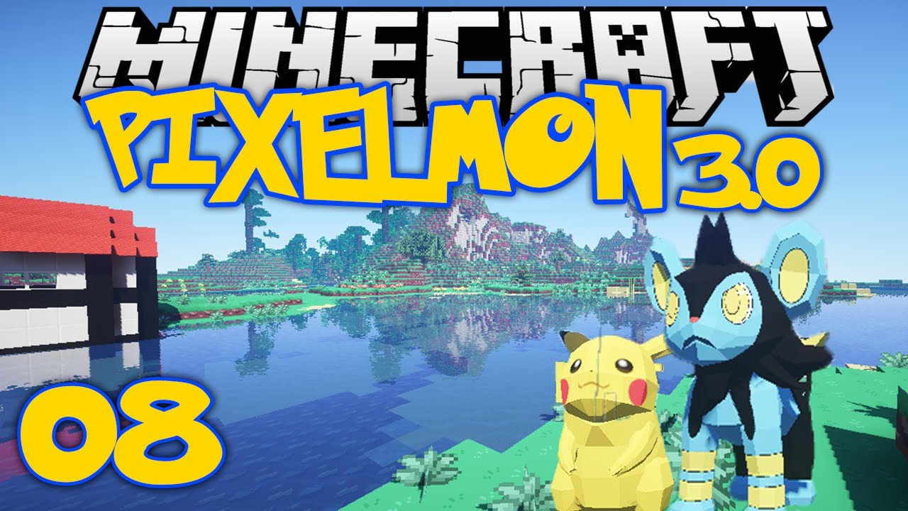 Minecraft Pixelmon 3.0: Episode 8 - I CAUGHT A LUXIO!