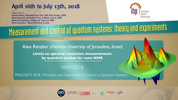 Limits on spectral resolution measurements by quantum probes for nano NMR