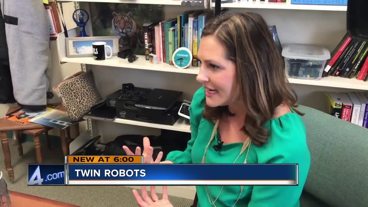 Twin brothers help kids with autism learn through robots