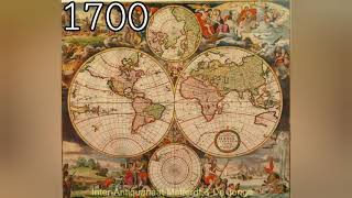 Evolution of World Maps (1500-2020)