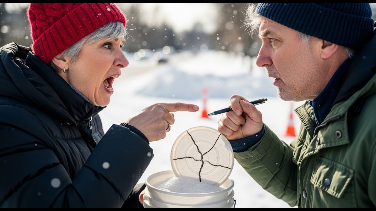 The Salt Bucket Accusation: HOA Board Chair Called My Snow Cleanup An Auto Shop And Tried To Tow Me