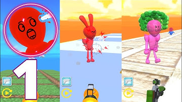 Balloon Shooter Crush It - Gameplay Walkthrough Part 1 - Tutorial (iOS, Android)