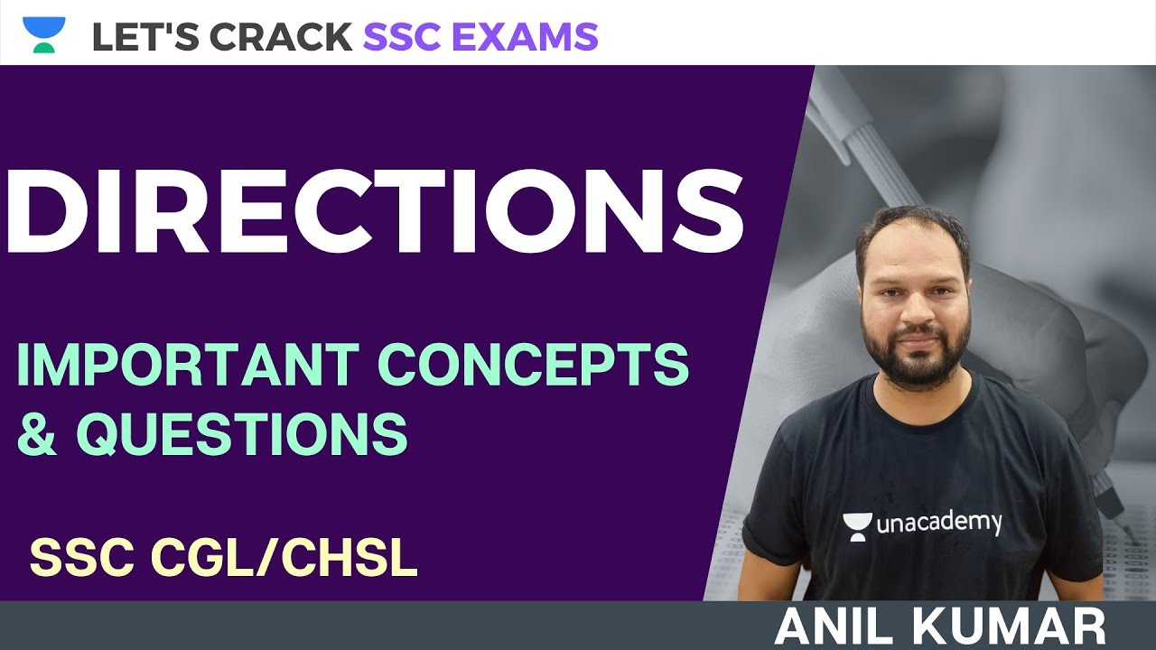 Directions [Important Questions] SSC CGL | Directions SSC CHSL | SSC Exams 2020/2021