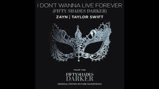 Zayn x Taylor Swift - I Don't Wanna Live Forever (Acapella - Vocals)