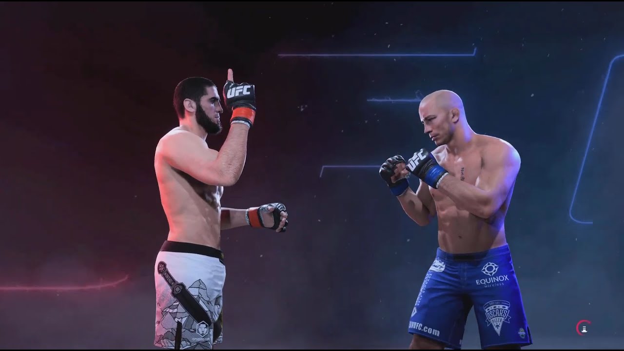 Islam Makhachev vs Georges St-Pierre - New Fight - UFC 5