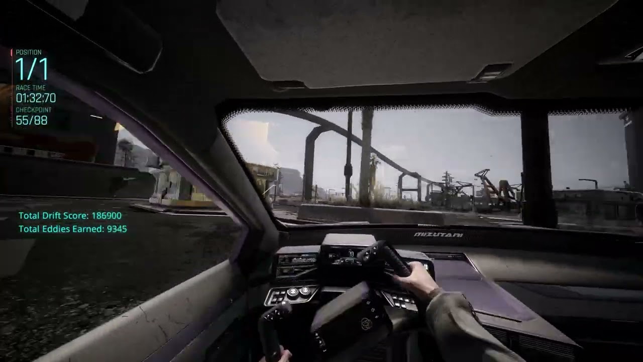 SanDomoKhanaA - Cyber Trials Custom Track - Cyberpunk 2077 Custom Races