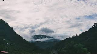 clouds and the hills