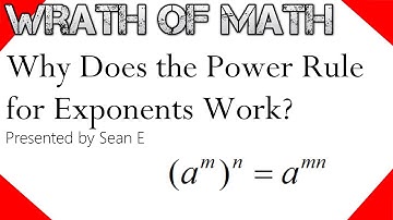 Why the Power Rule for Exponents Works