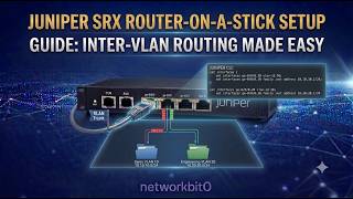 Juniper SRX Router-on-a-Stick Setup Guide: Inter-VLAN Routing Made Easy