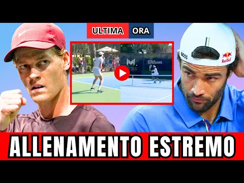 Video IL VIDEO IMPRESSIONANTE DI SINNER E BERRETTINI A DUBAI: L’ALLENAMENTO DEGLI ITALIANI