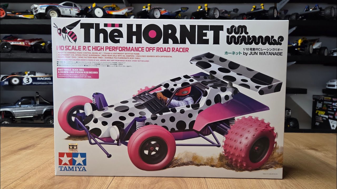 Tamiya jun watanabe hornet unboxing - YouTube