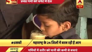 Heat wave in many districts of Maharashtra; Mercury touches 40 degrees in Nashik