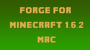 How to Install Forge for Minecraft 1.6.2 (Mac OSX 10.7.3+)
