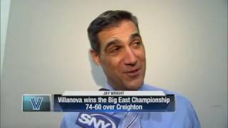 Jay Wright talks Big East Tournament championship for Villanova Wealth