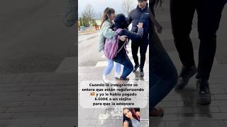 Inmigrante le robaron el sueño Europeo💶 #humor #comedia #youtubeshorts #broma