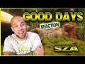 SZA - Good Days REACTION! W/ Aaron Baker